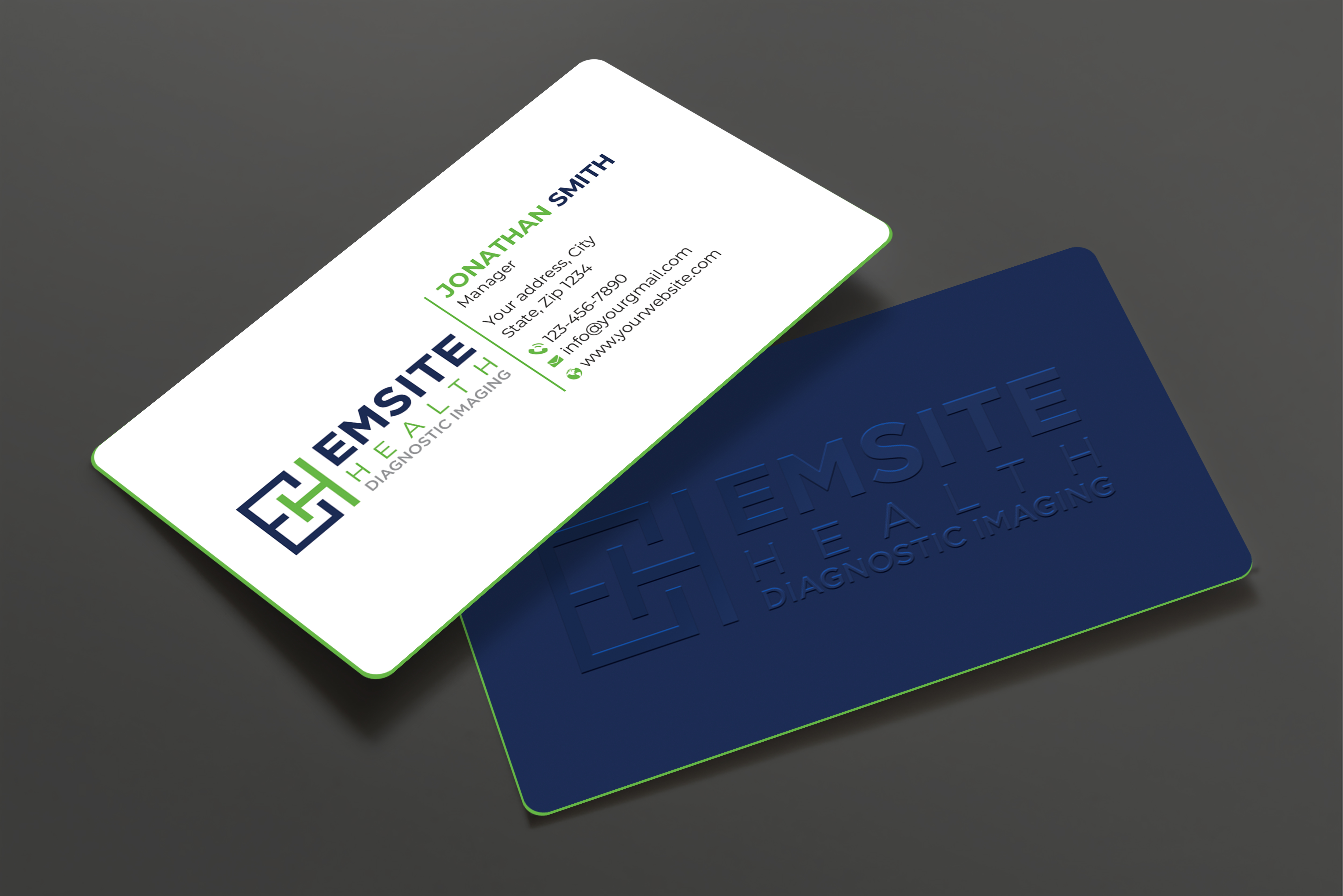 Business Card Design by Expert Bappy for Emsite Health | Design #30123128