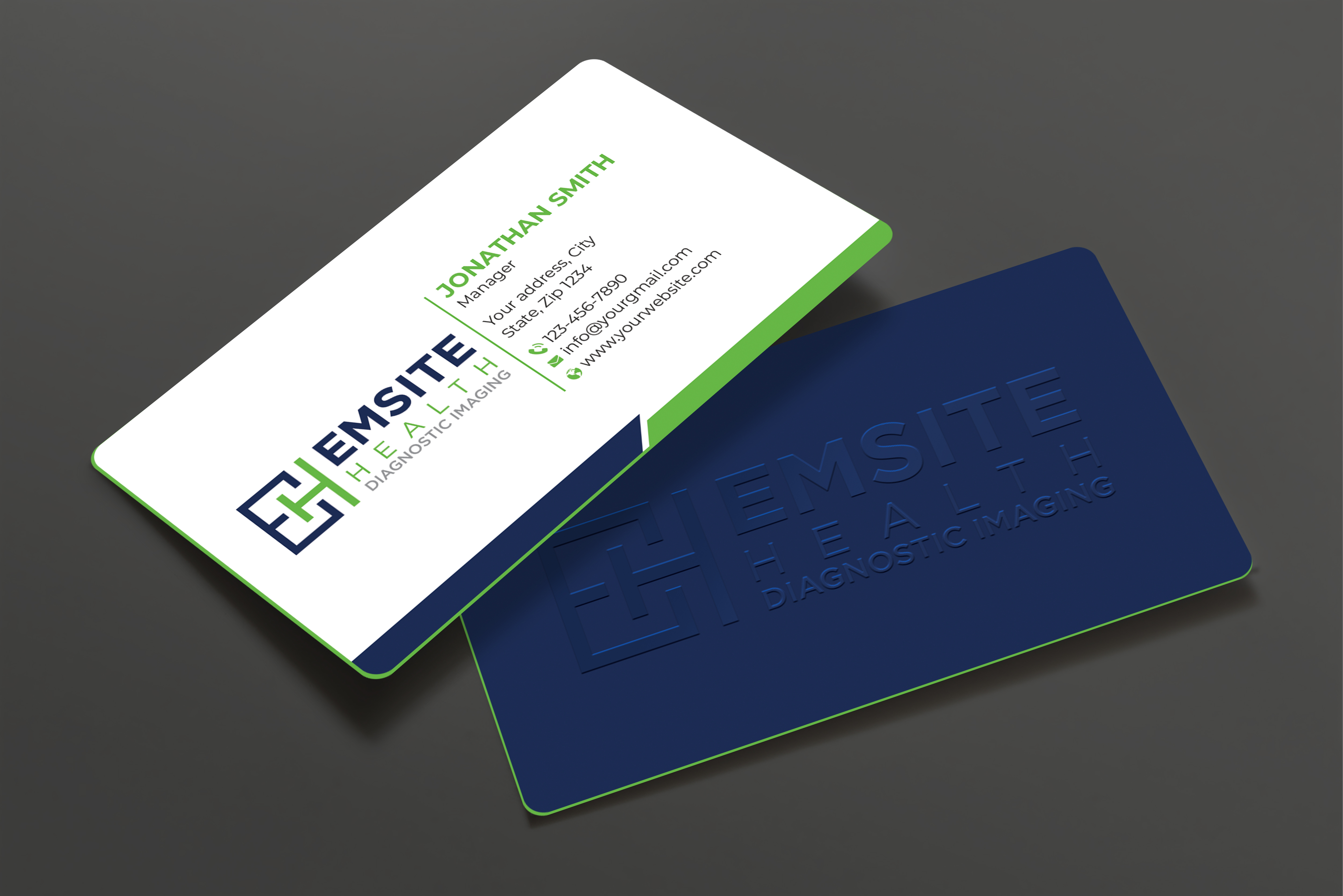 Business Card Design by Expert Bappy for Emsite Health | Design #30123154