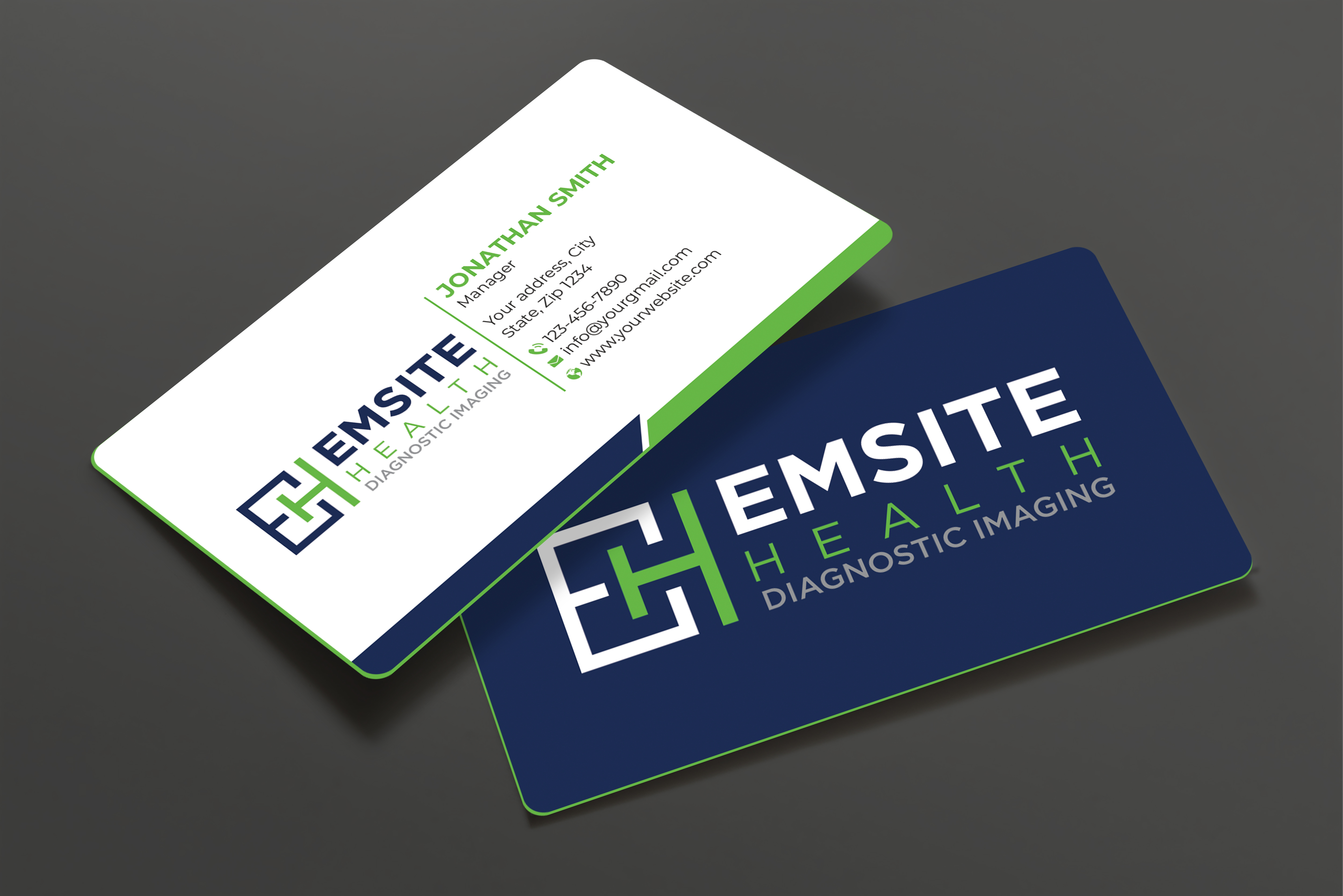 Business Card Design by Expert Bappy for Emsite Health | Design #30123160