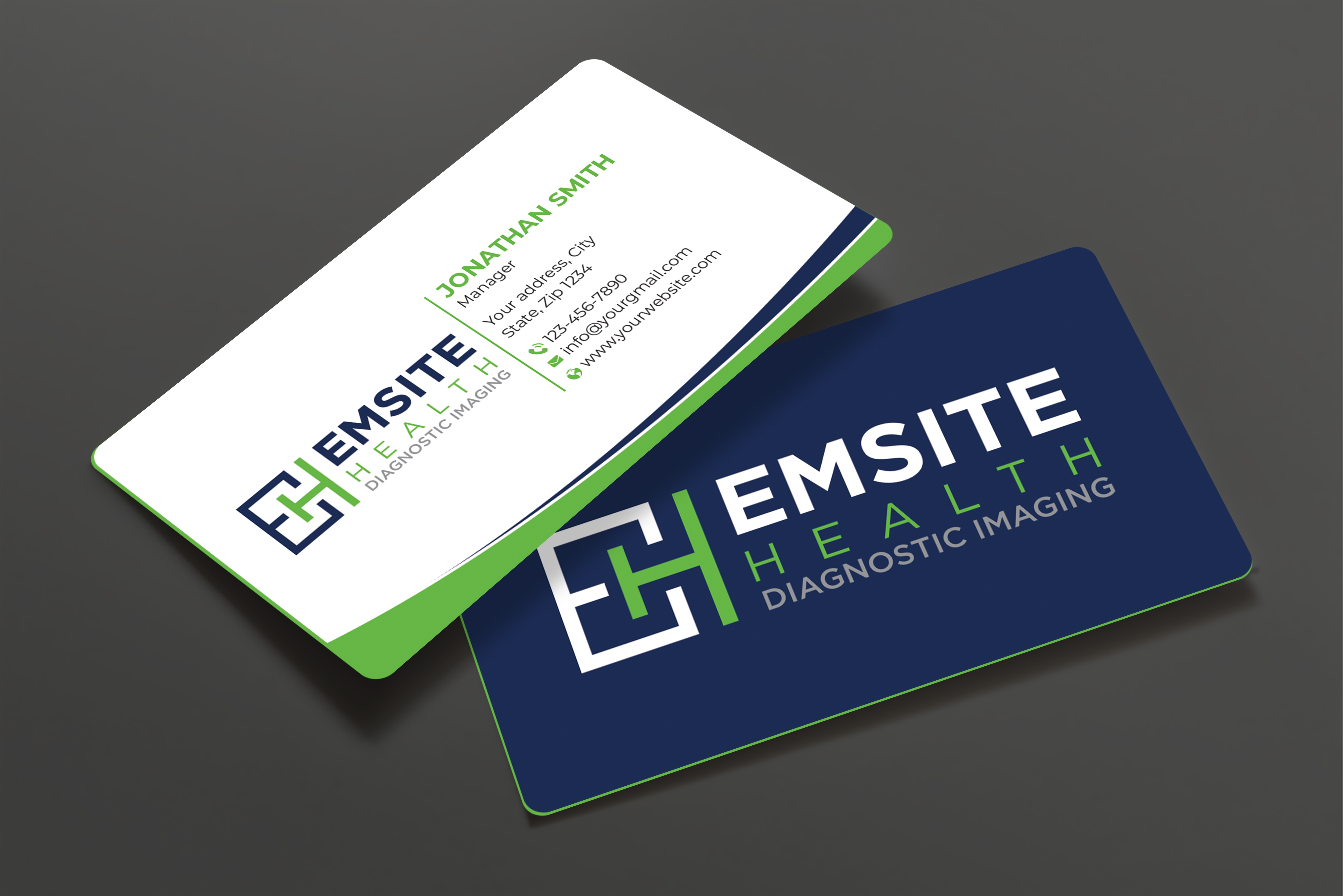 Business Card Design by Expert Bappy for Emsite Health | Design #30123315
