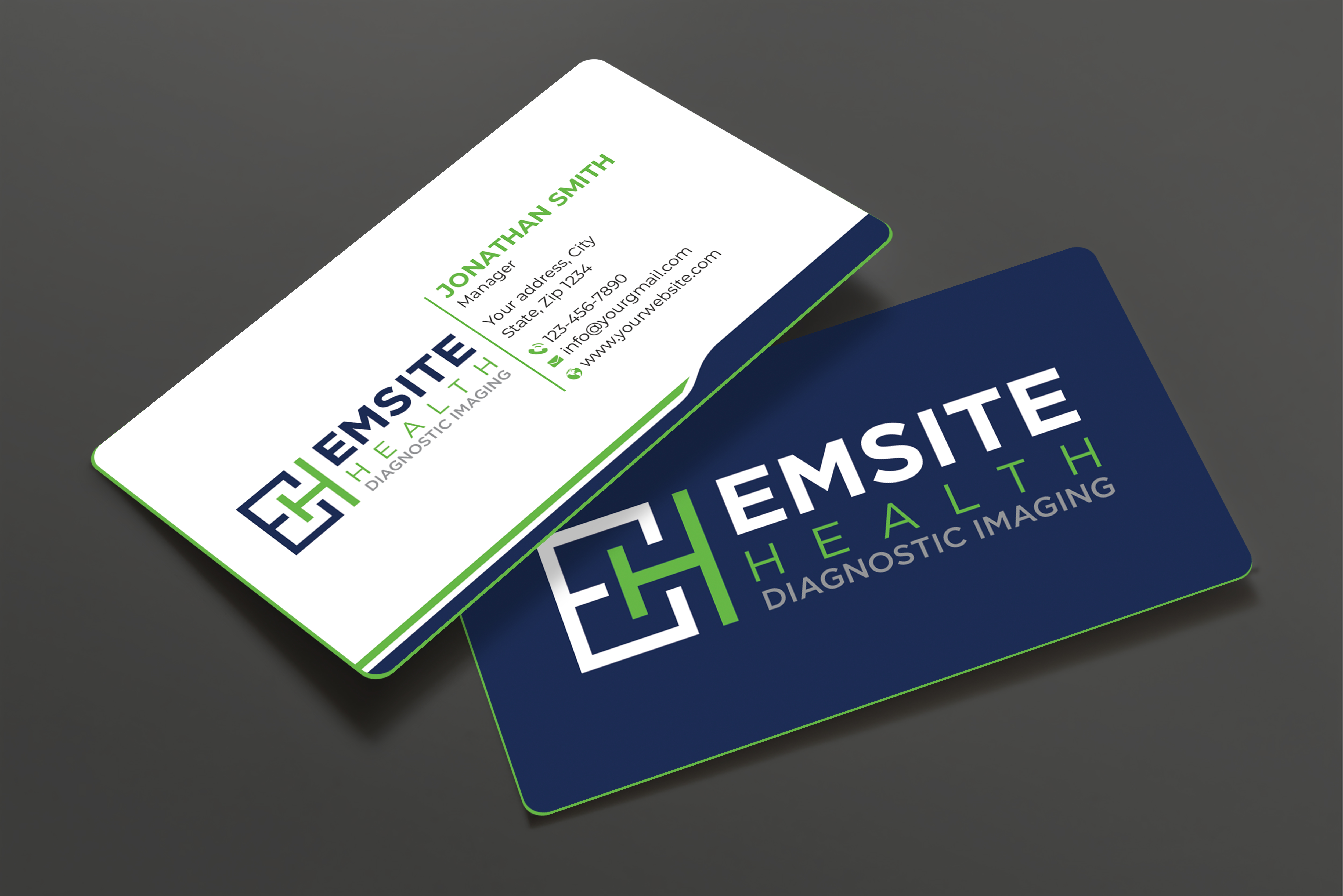 Business Card Design by Expert Bappy for Emsite Health | Design #30123338