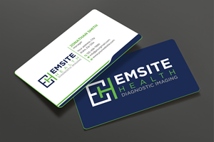 Business Card Design by Expert Bappy for Emsite Health | Design: #30123338