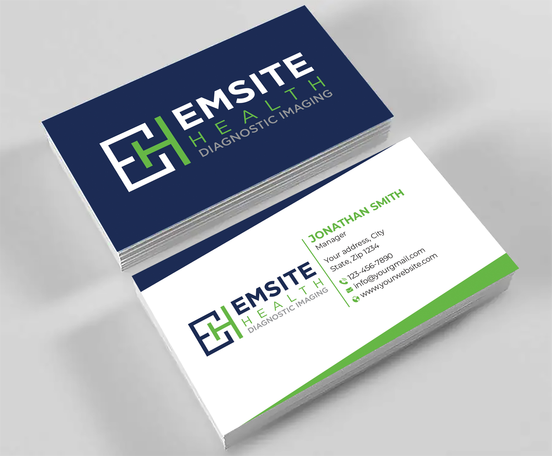 Business Card Design by Expert Bappy for Emsite Health | Design #30123420