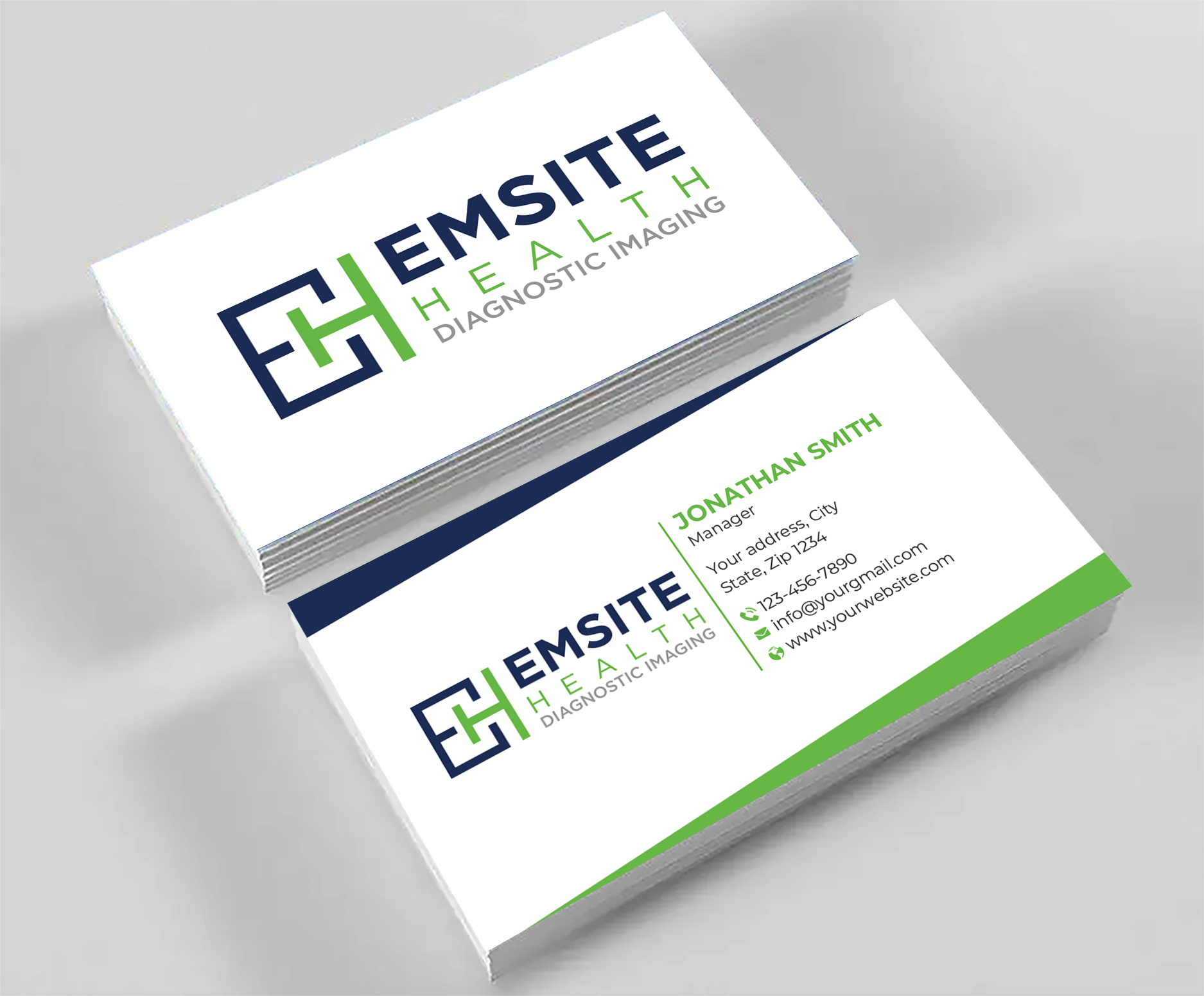Business Card Design by Expert Bappy for Emsite Health | Design #30123425