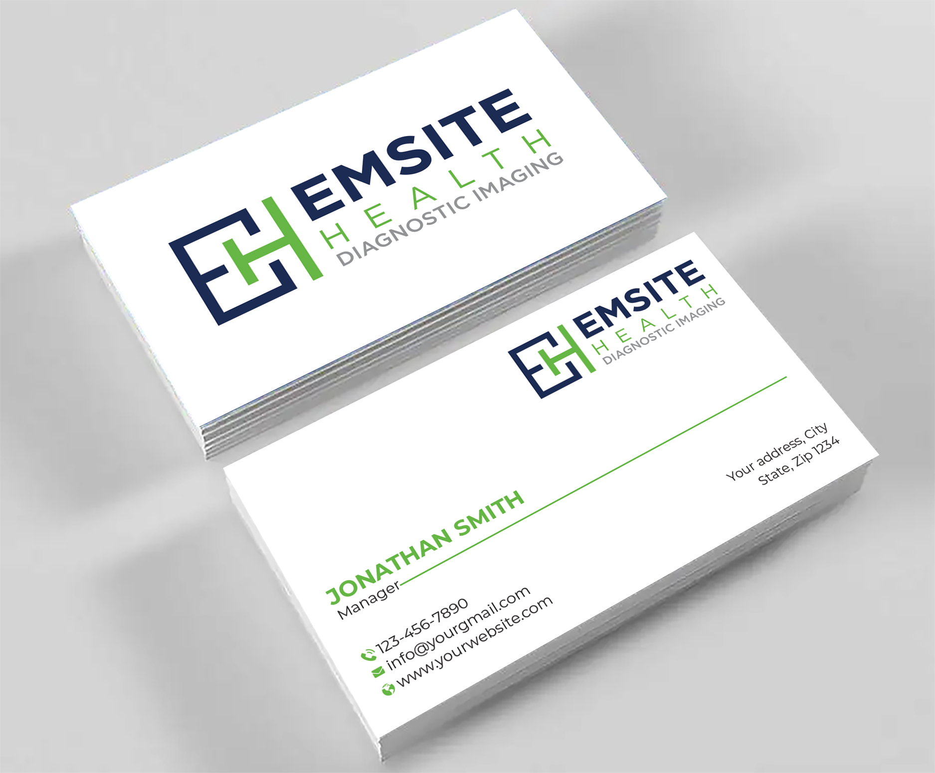 Business Card Design by Expert Bappy for Emsite Health | Design #30123455