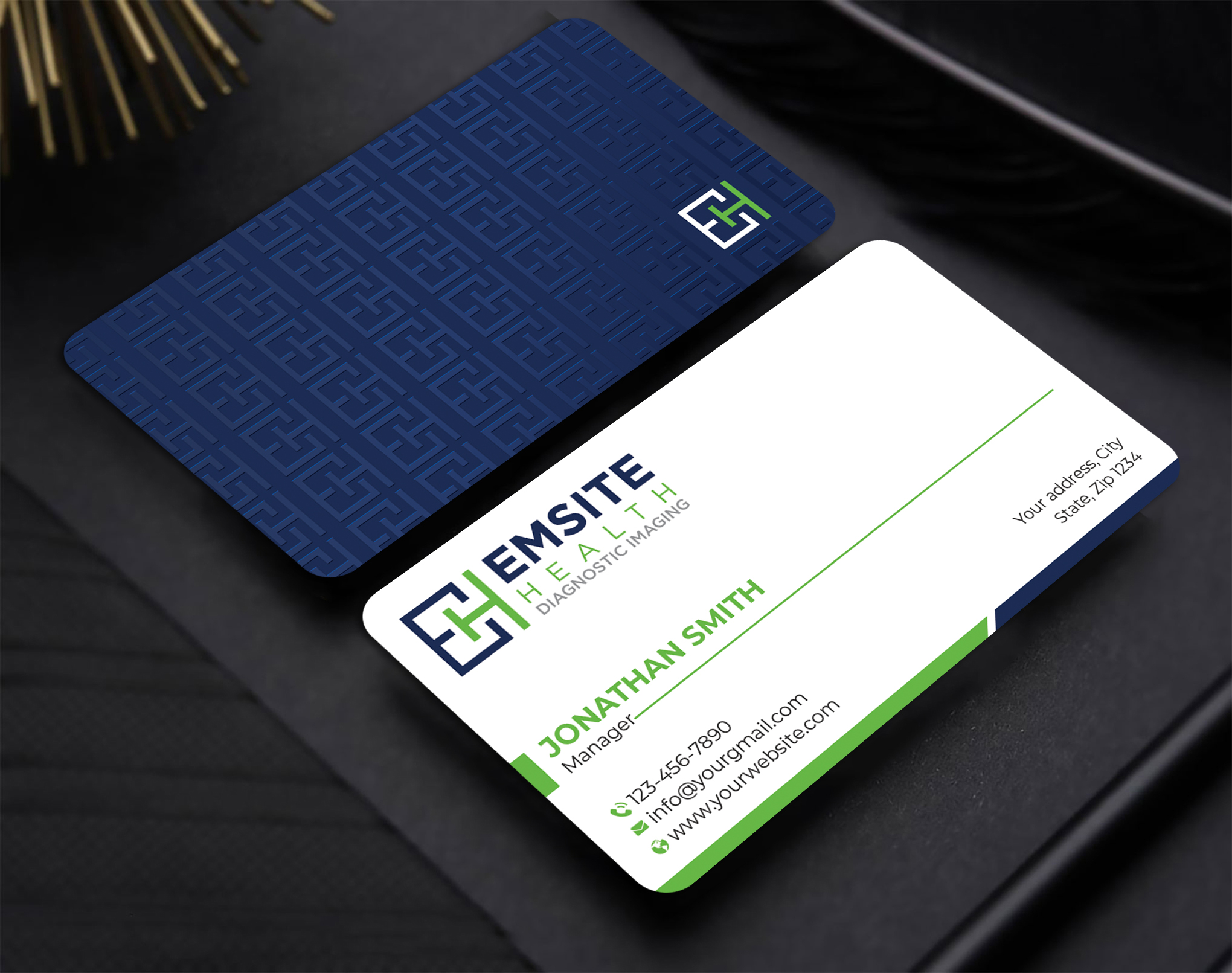 Business Card Design by Expert Bappy for Emsite Health | Design #30123498