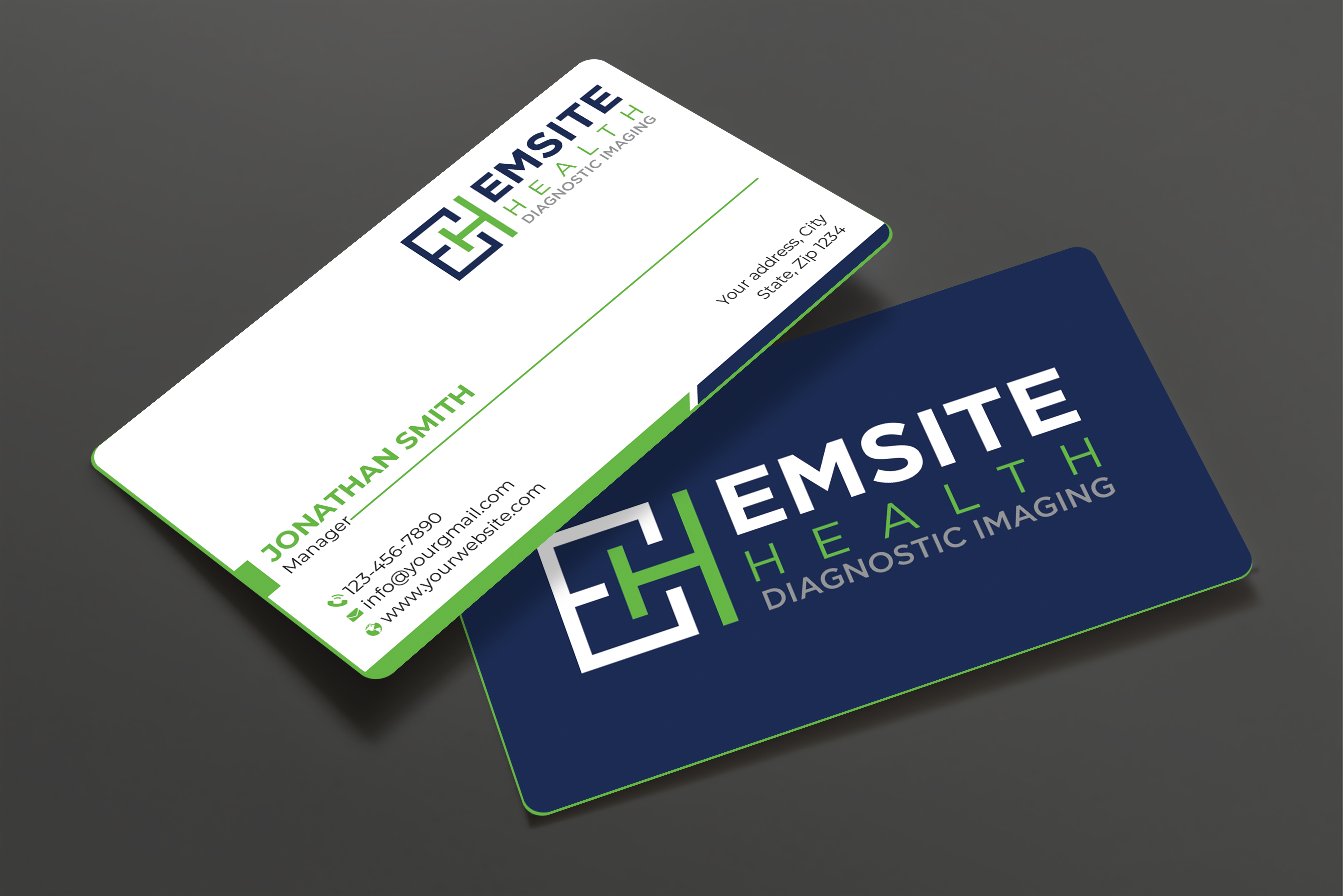 Business Card Design by Expert Bappy for Emsite Health | Design #30124148