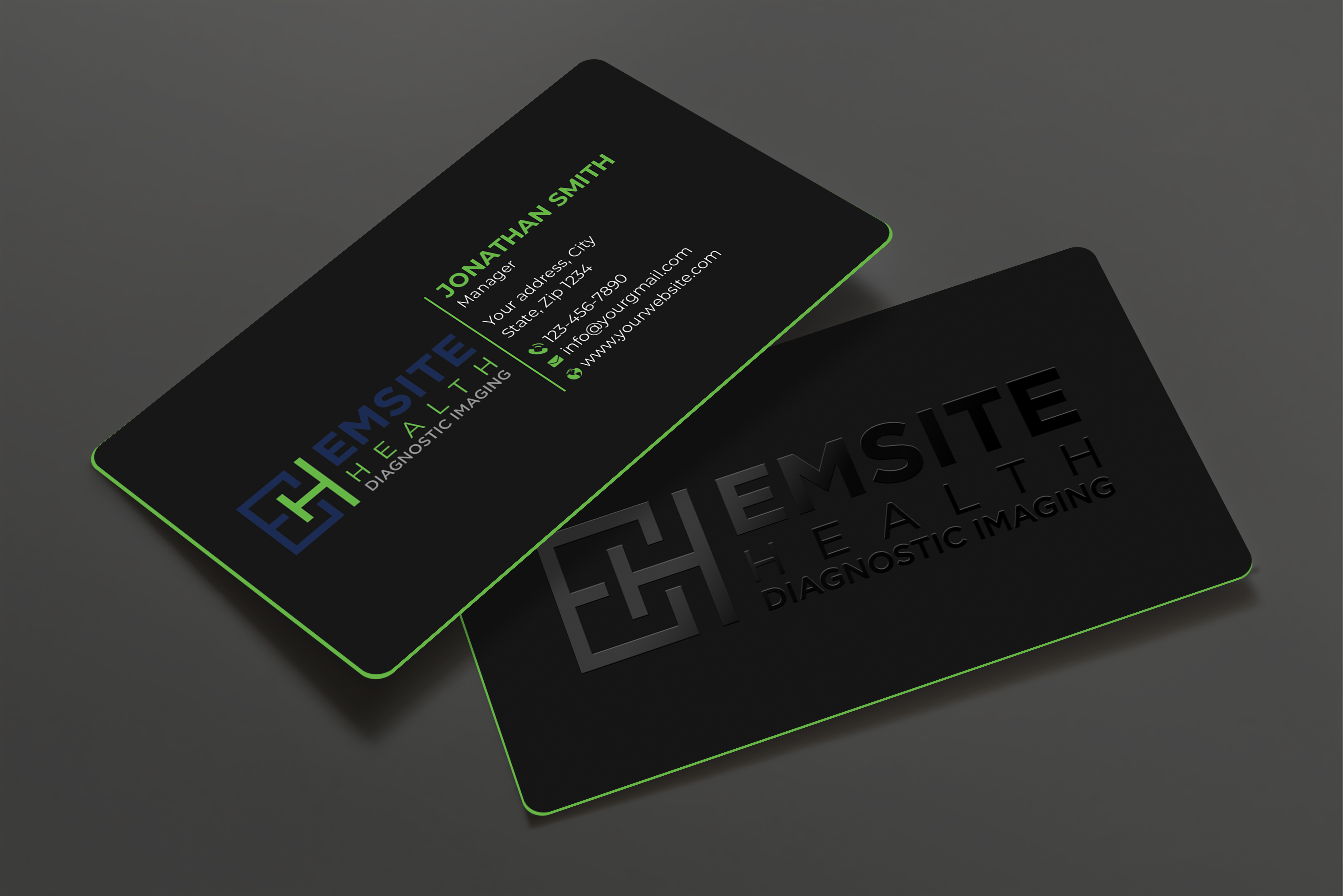 Business Card Design by Expert Bappy for Emsite Health | Design #30124195