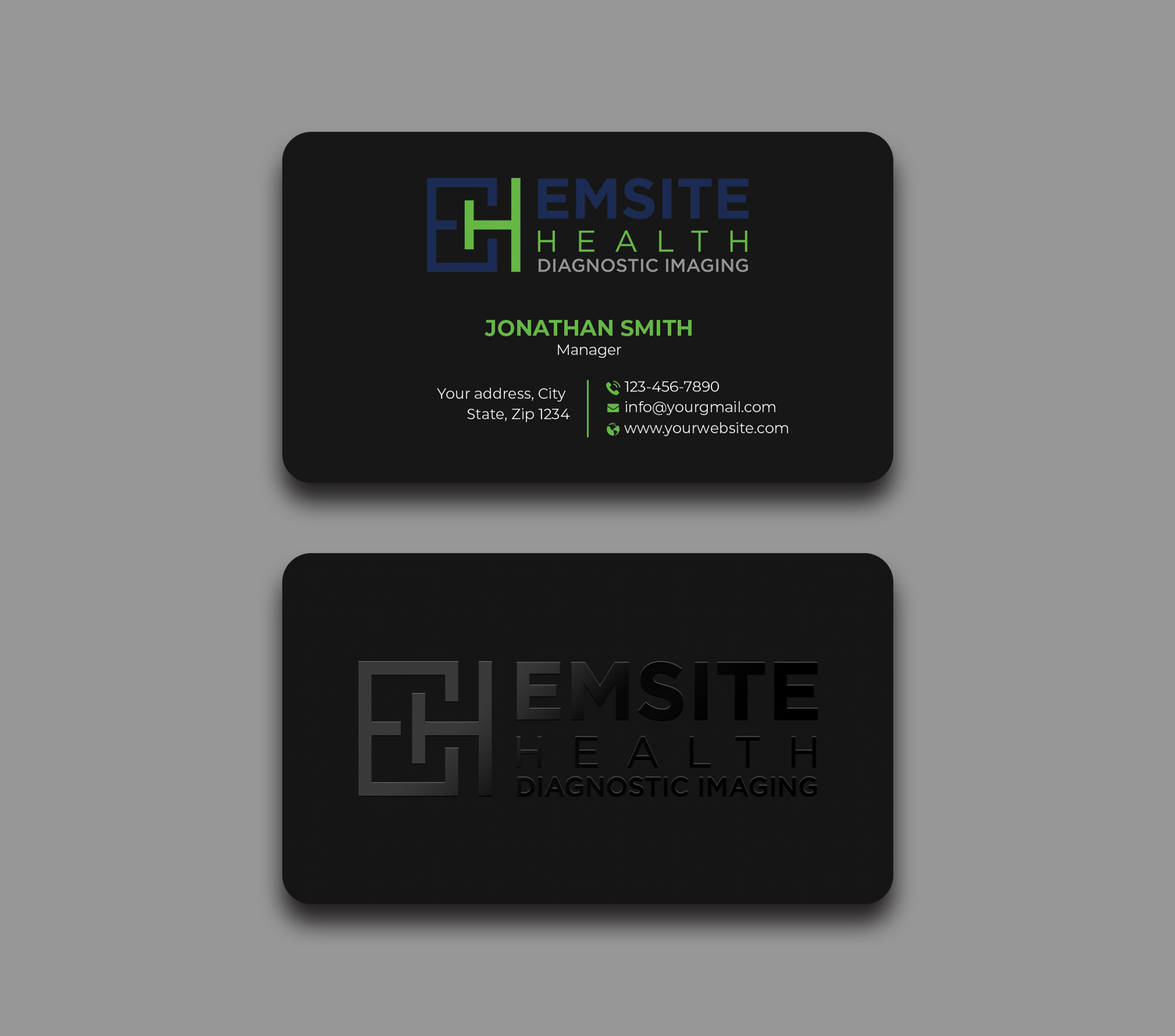 Business Card Design by Expert Bappy for Emsite Health | Design #30126281