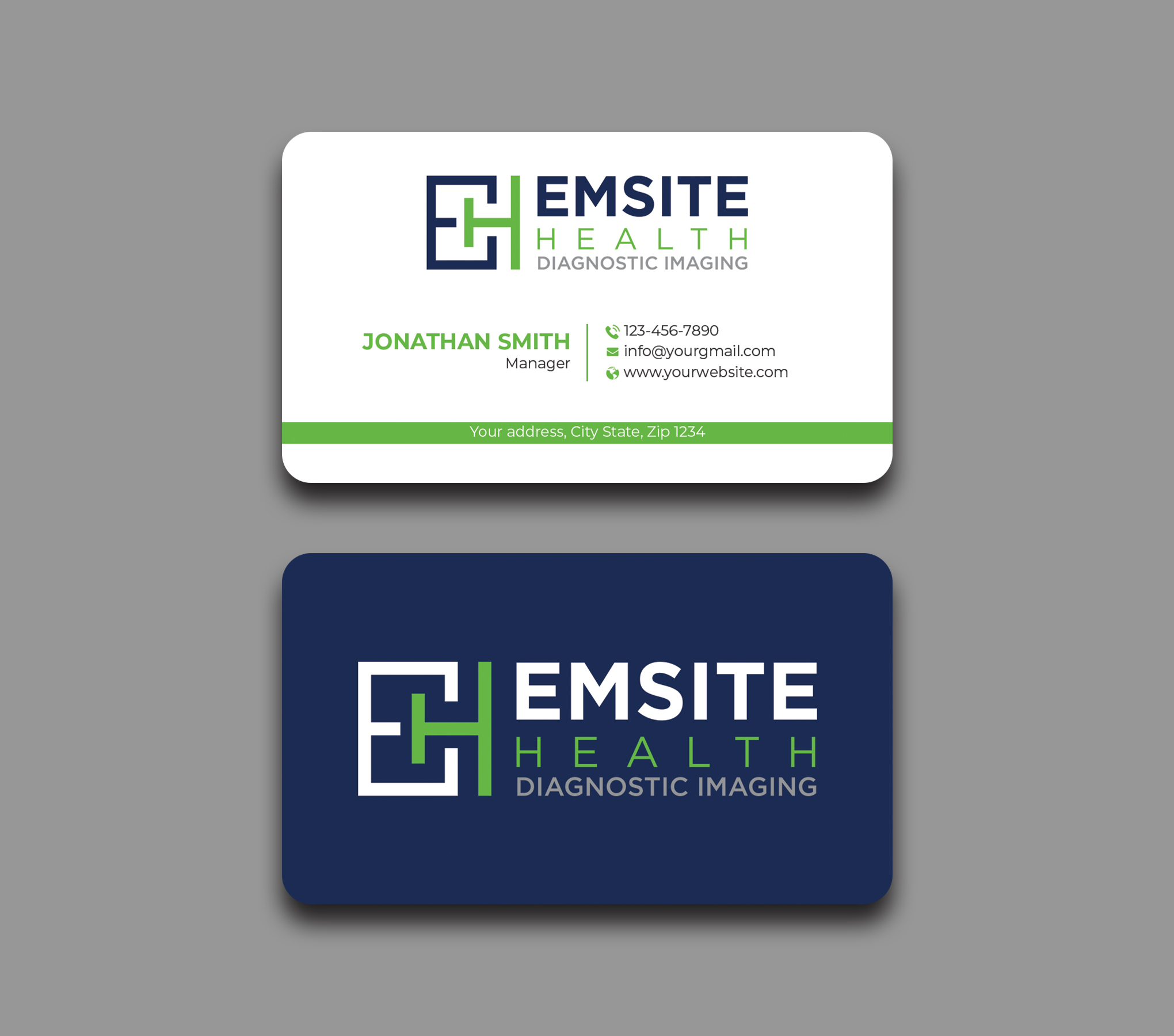Business Card Design by Expert Bappy for Emsite Health | Design #30126298