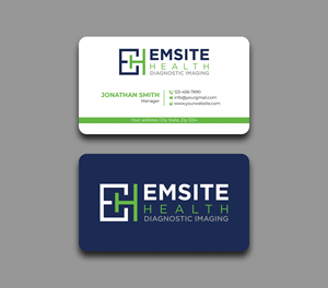 Business Card Design by Expert Bappy for Emsite Health | Design: #30126298