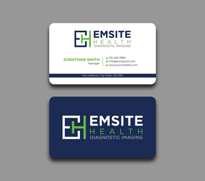 Business Card Design by Expert Bappy for Emsite Health | Design: #30126313
