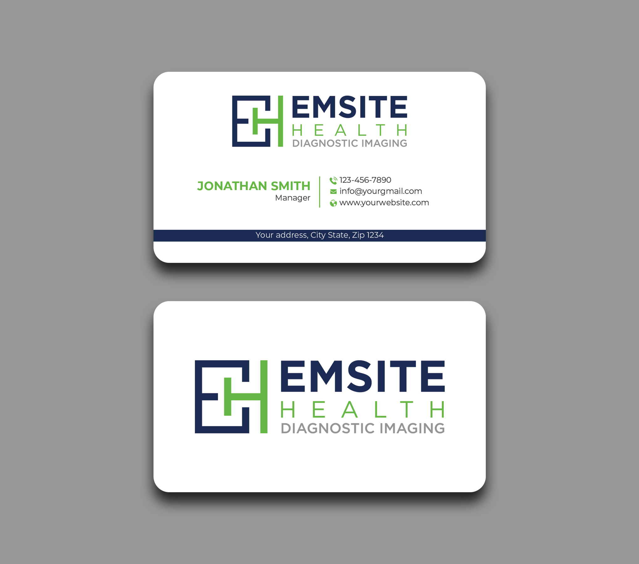 Business Card Design by Expert Bappy for Emsite Health | Design #30126329