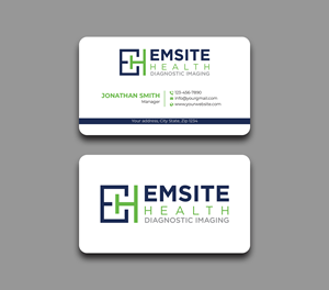 Business Card Design by Expert Bappy for Emsite Health | Design: #30126329