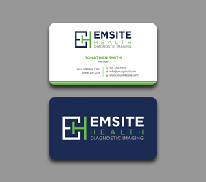 Business Card Design by Expert Bappy for Emsite Health | Design: #30126343