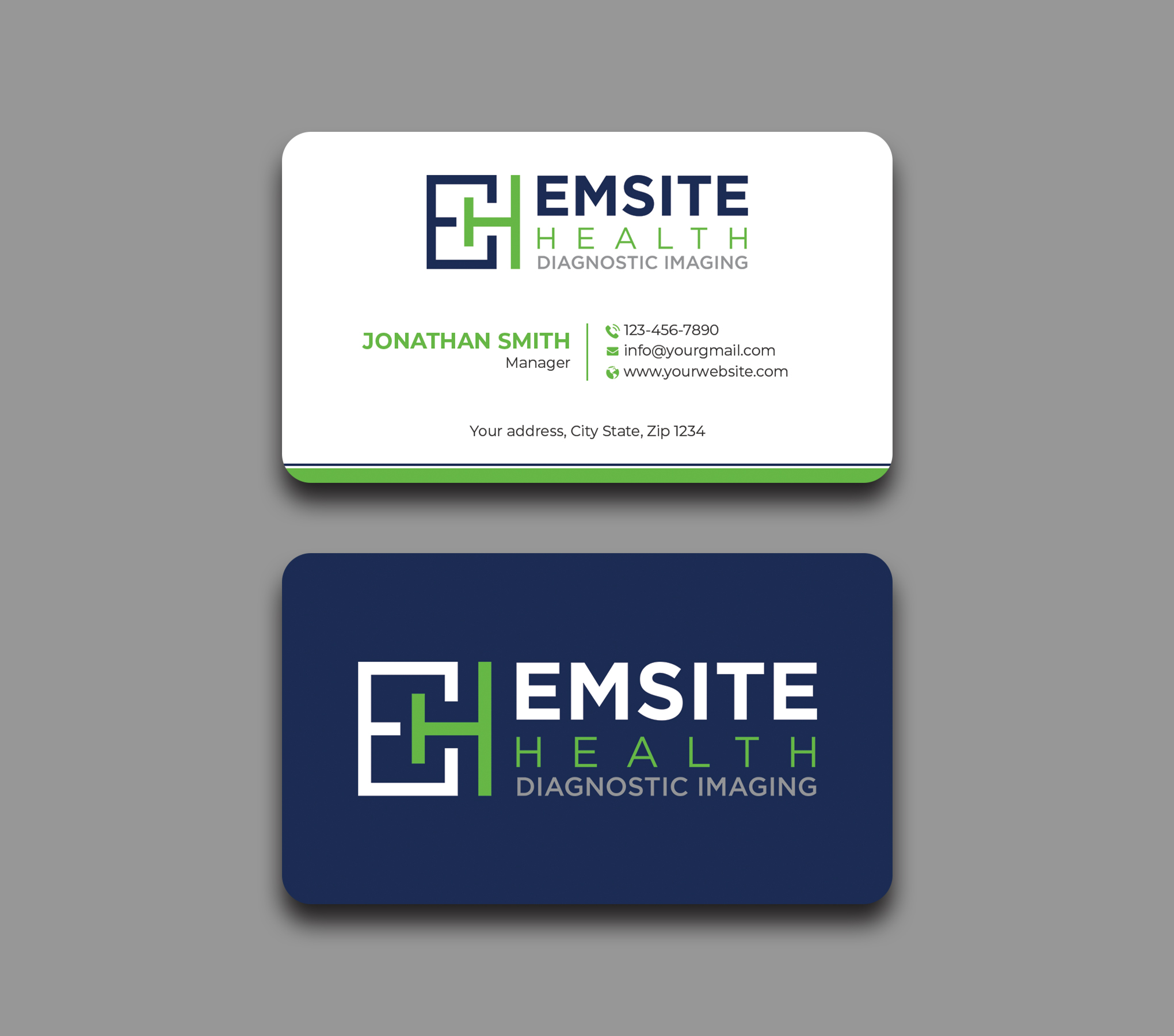 Business Card Design by Expert Bappy for Emsite Health | Design #30126370