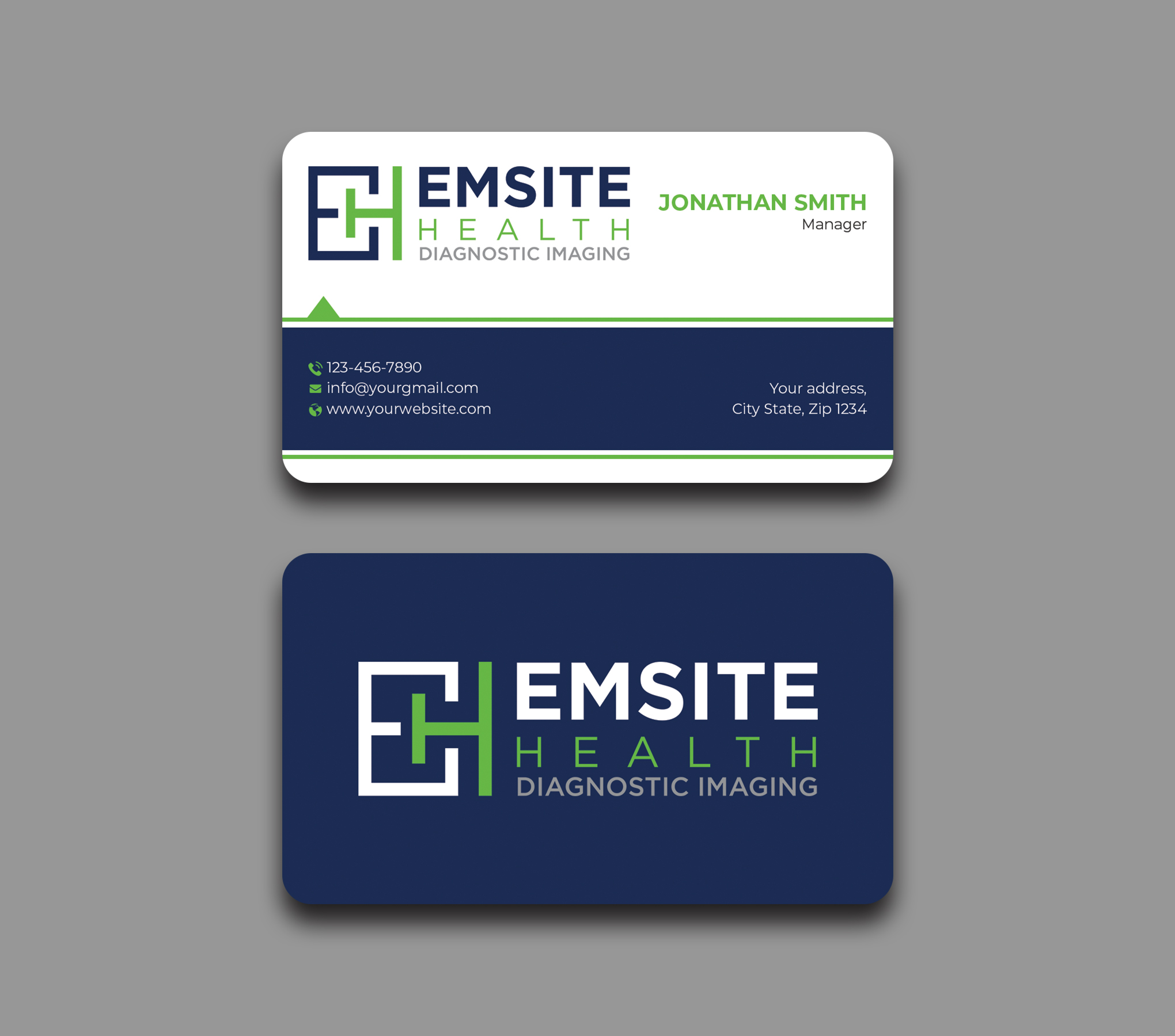 Business Card Design by Expert Bappy for Emsite Health | Design #30126433