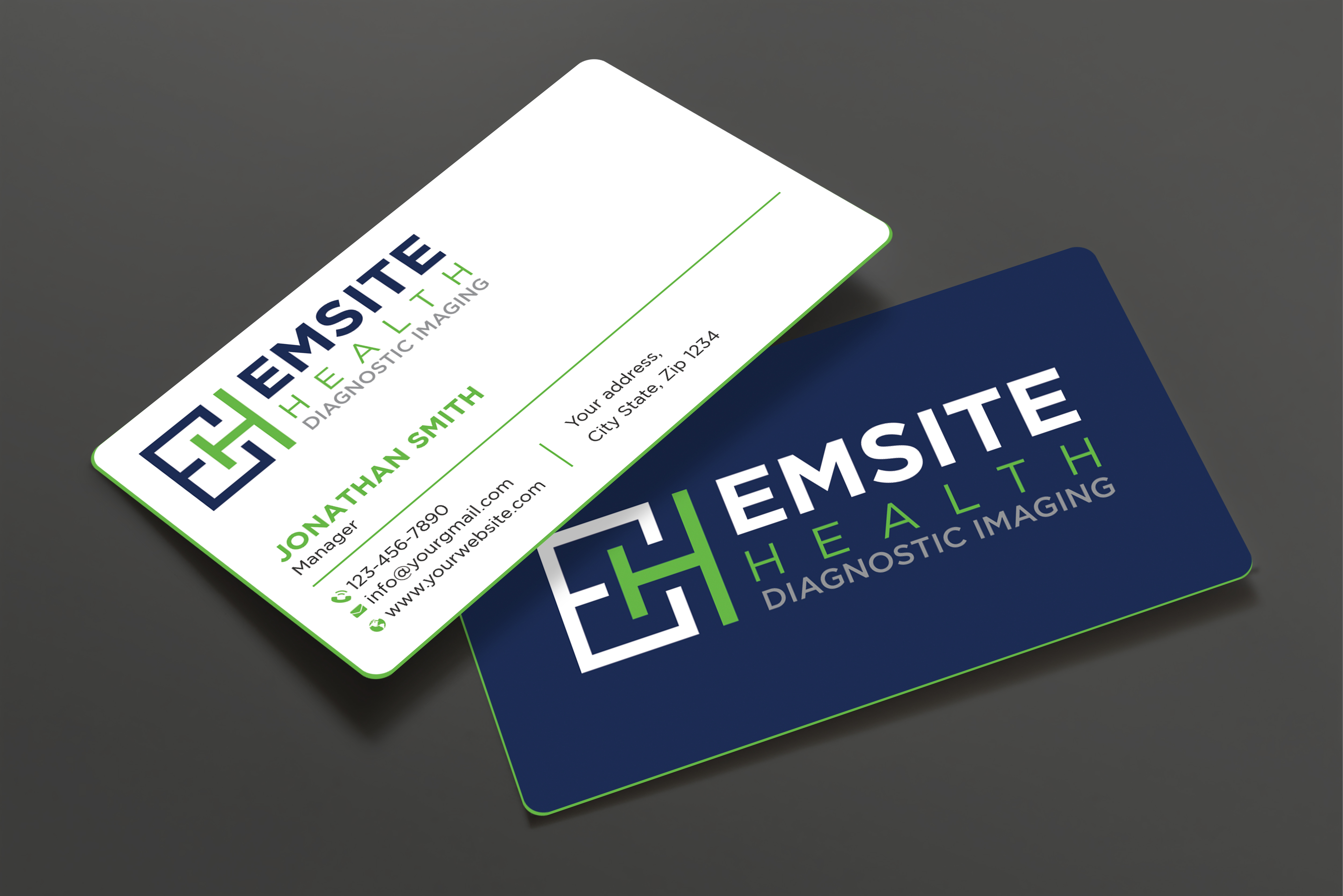 Business Card Design by Expert Bappy for Emsite Health | Design #30126527