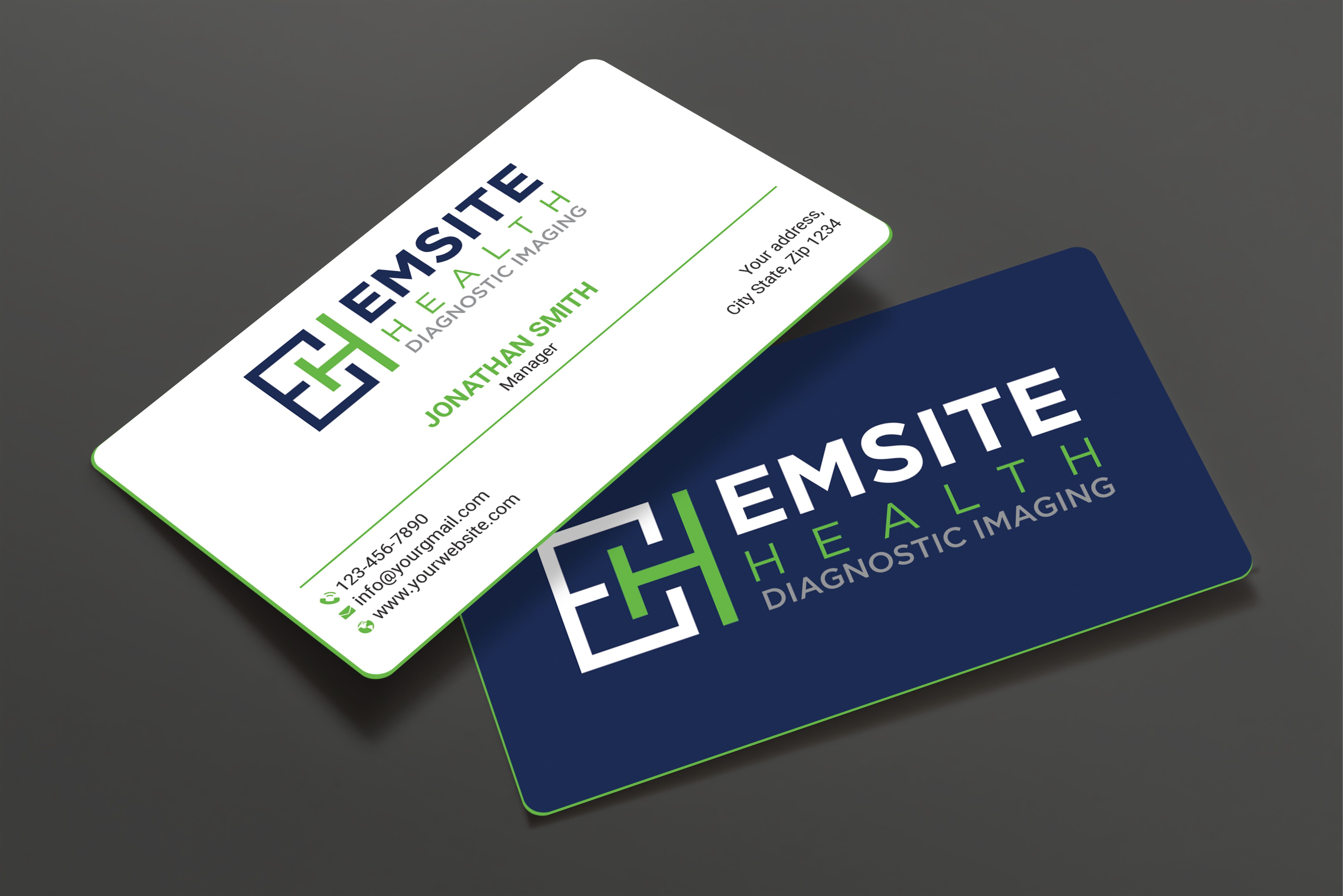 Business Card Design by Expert Bappy for Emsite Health | Design #30126603