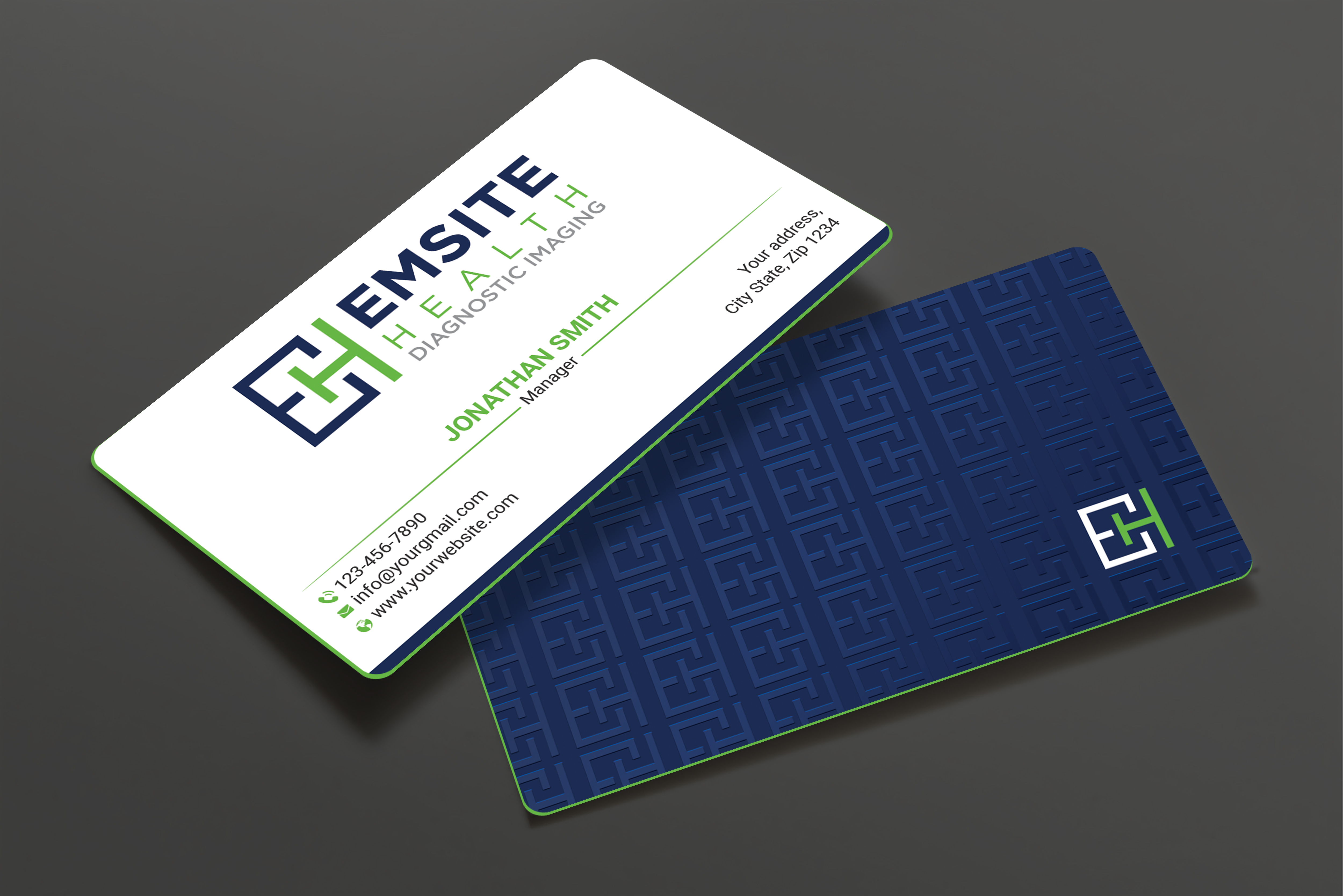 Business Card Design by Expert Bappy for Emsite Health | Design #30126653