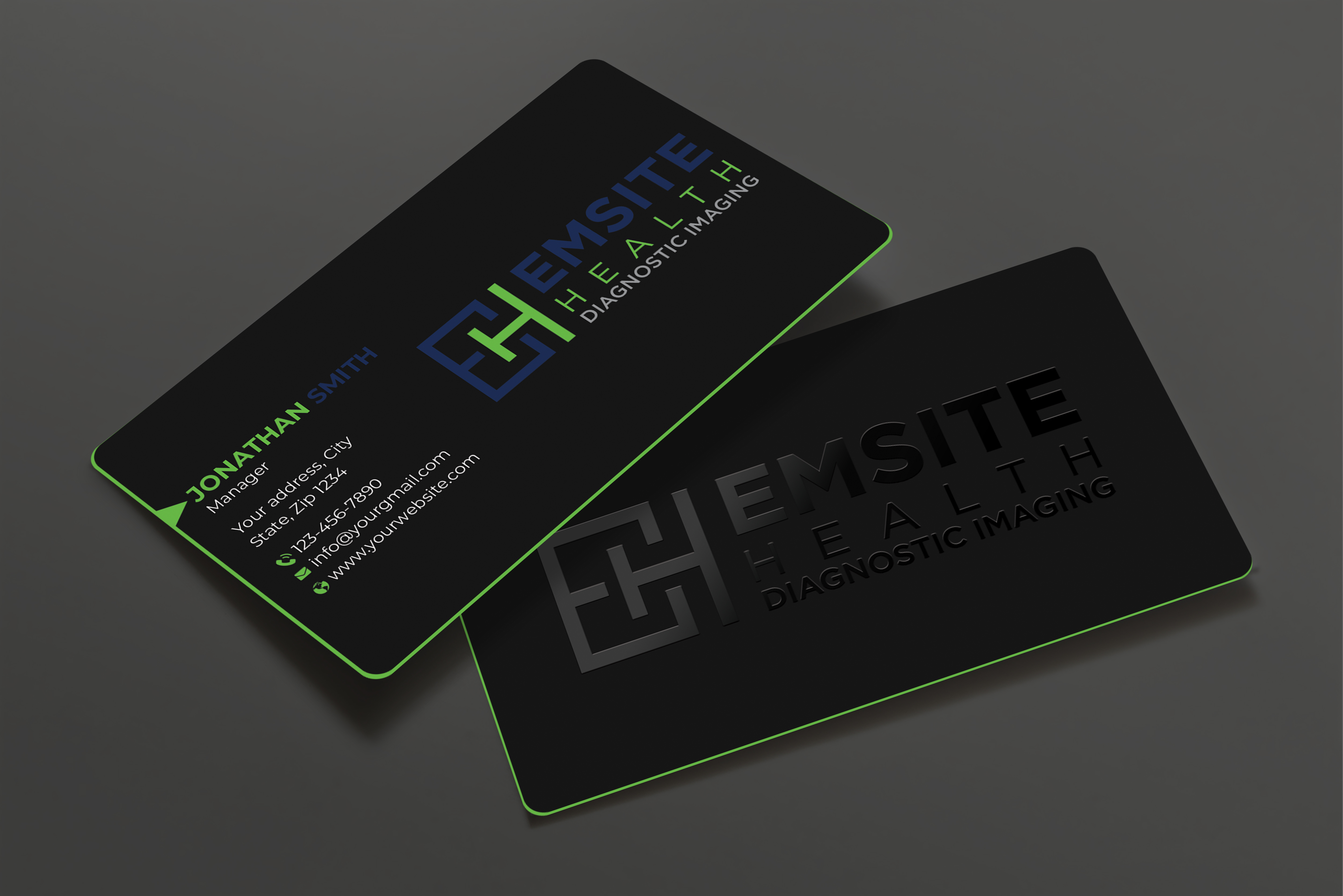Business Card Design by Expert Bappy for Emsite Health | Design #30136085