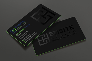 Business Card Design by Expert Bappy for Emsite Health | Design: #30136097