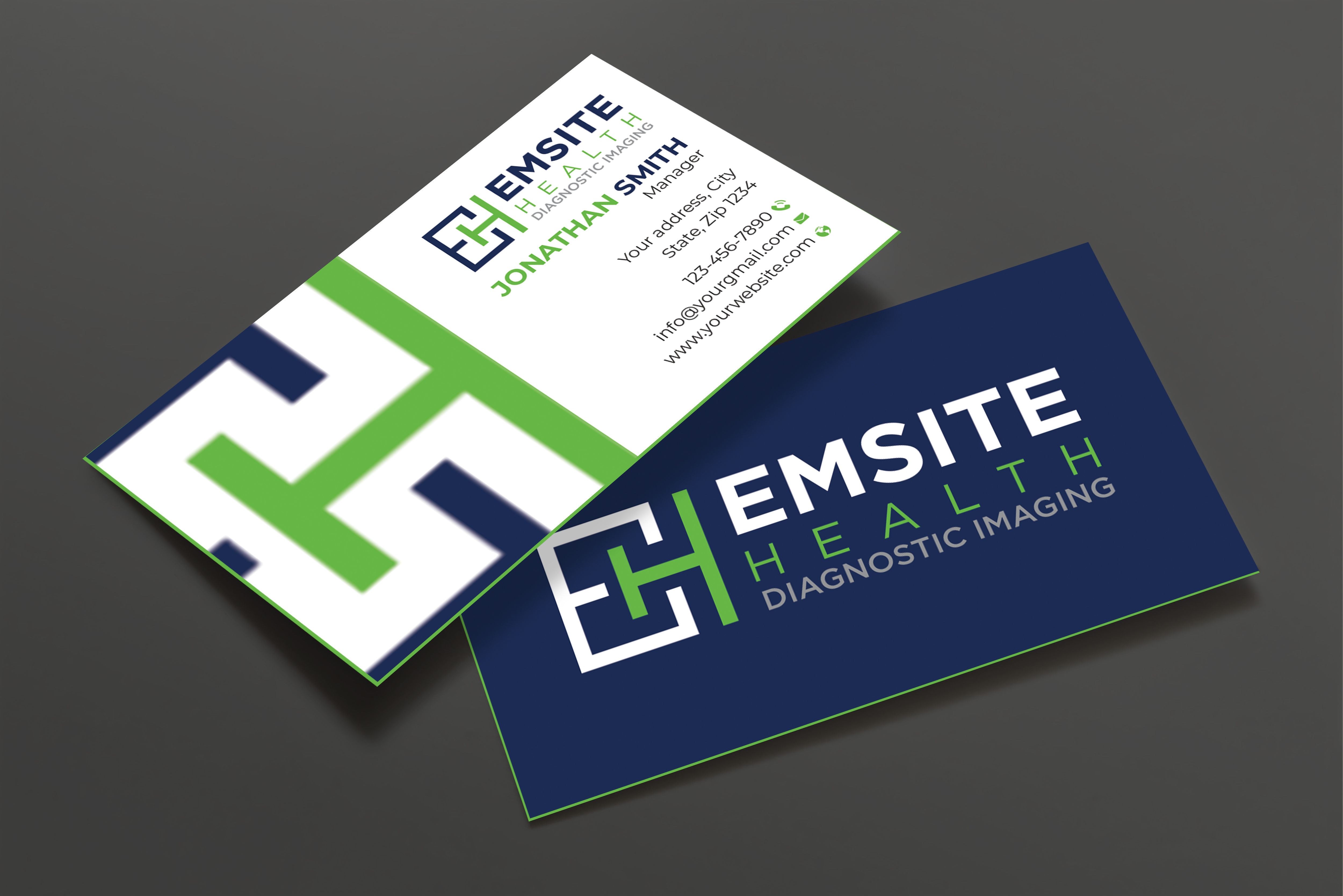 Business Card Design by Expert Bappy for Emsite Health | Design #30136287