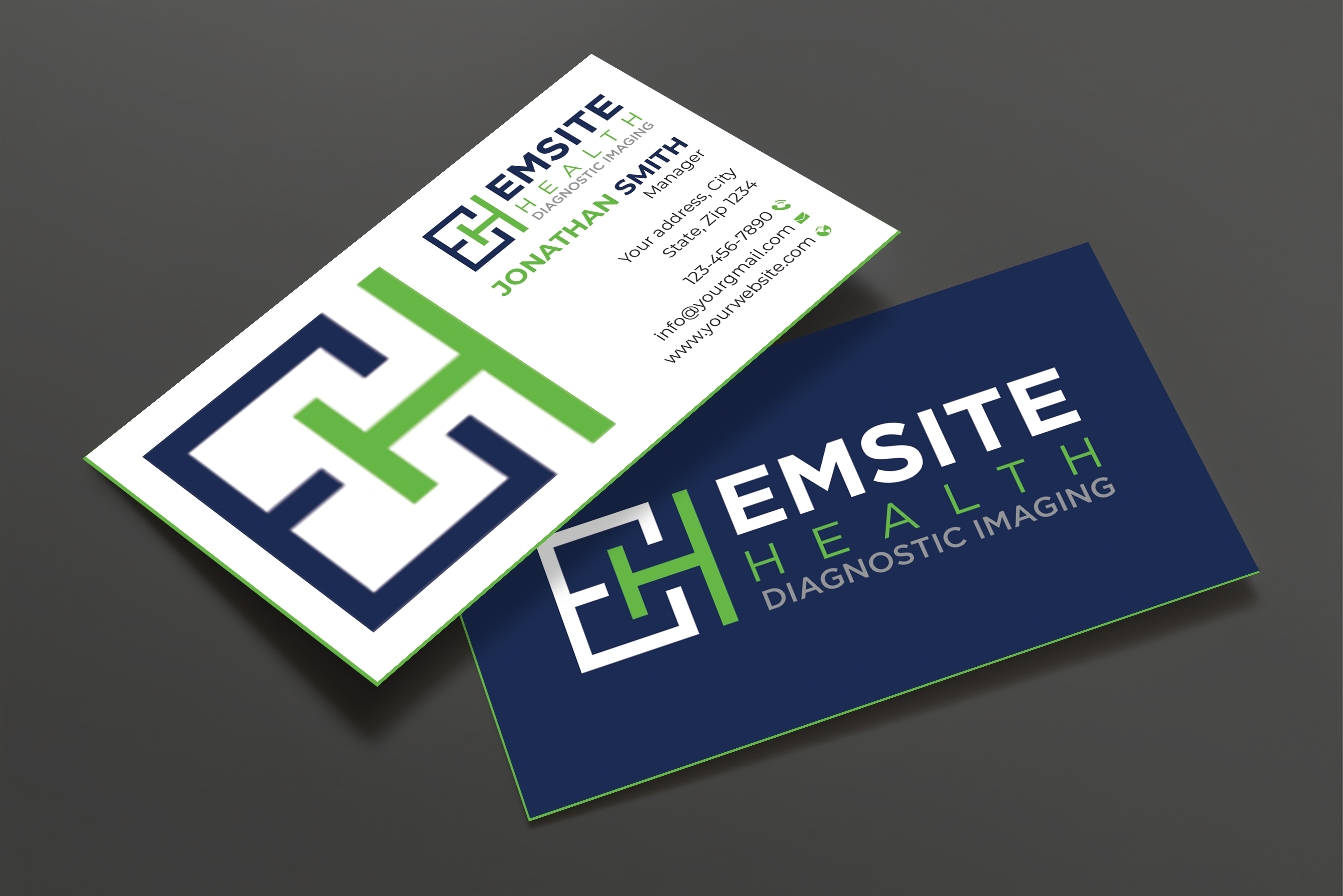 Business Card Design by Expert Bappy for Emsite Health | Design #30136343