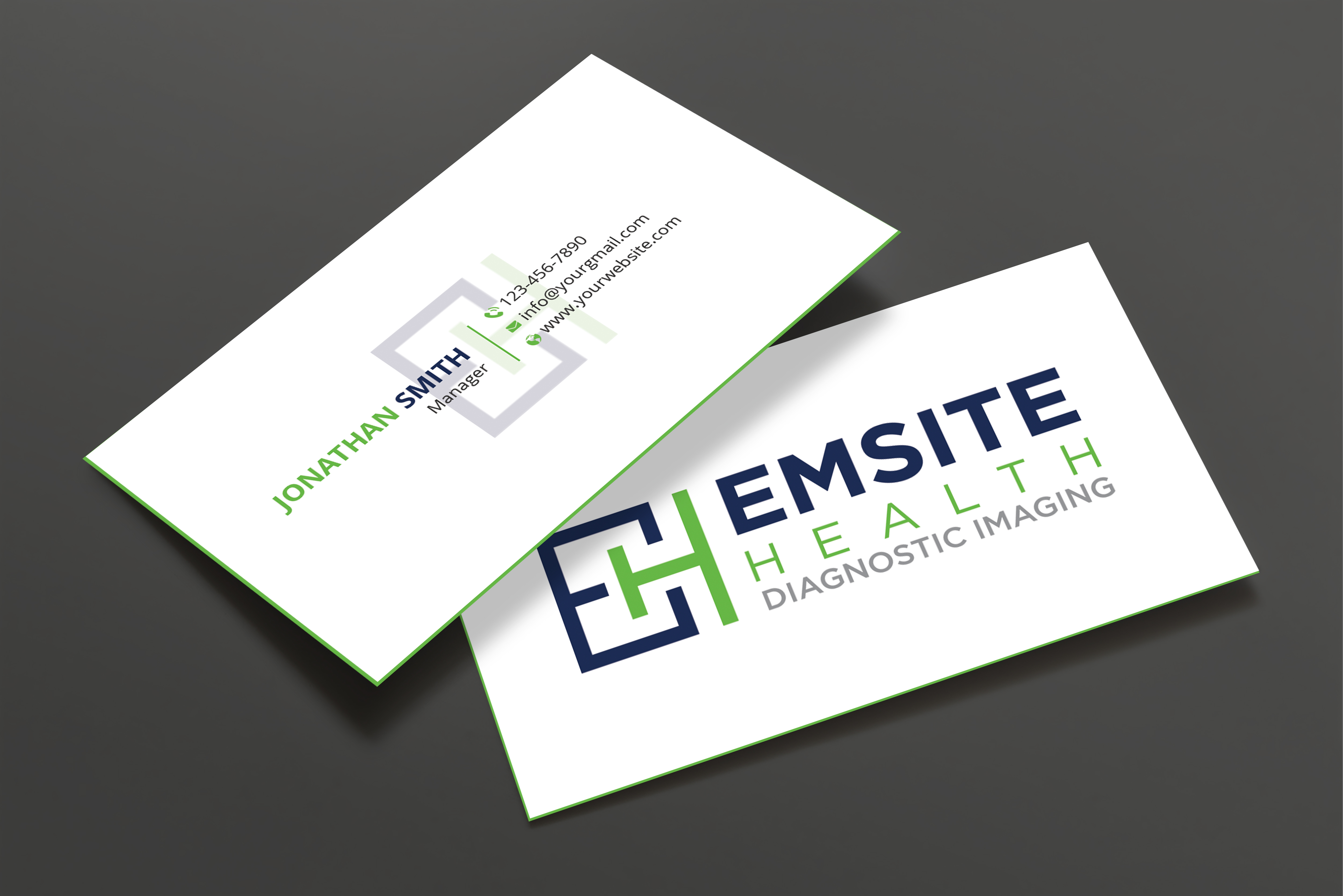 Business Card Design by Expert Bappy for Emsite Health | Design #30136480