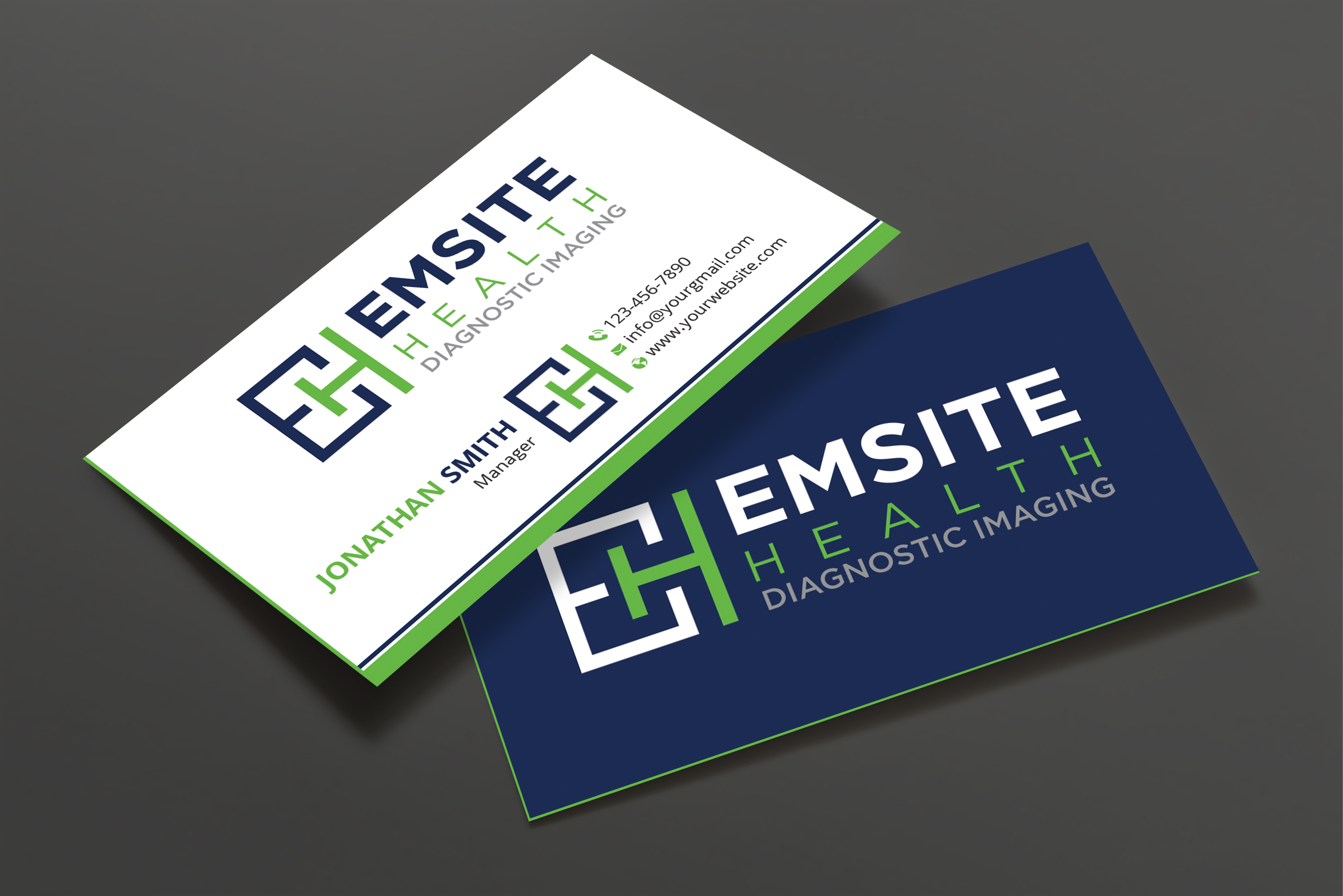 Business Card Design by Expert Bappy for Emsite Health | Design #30136578