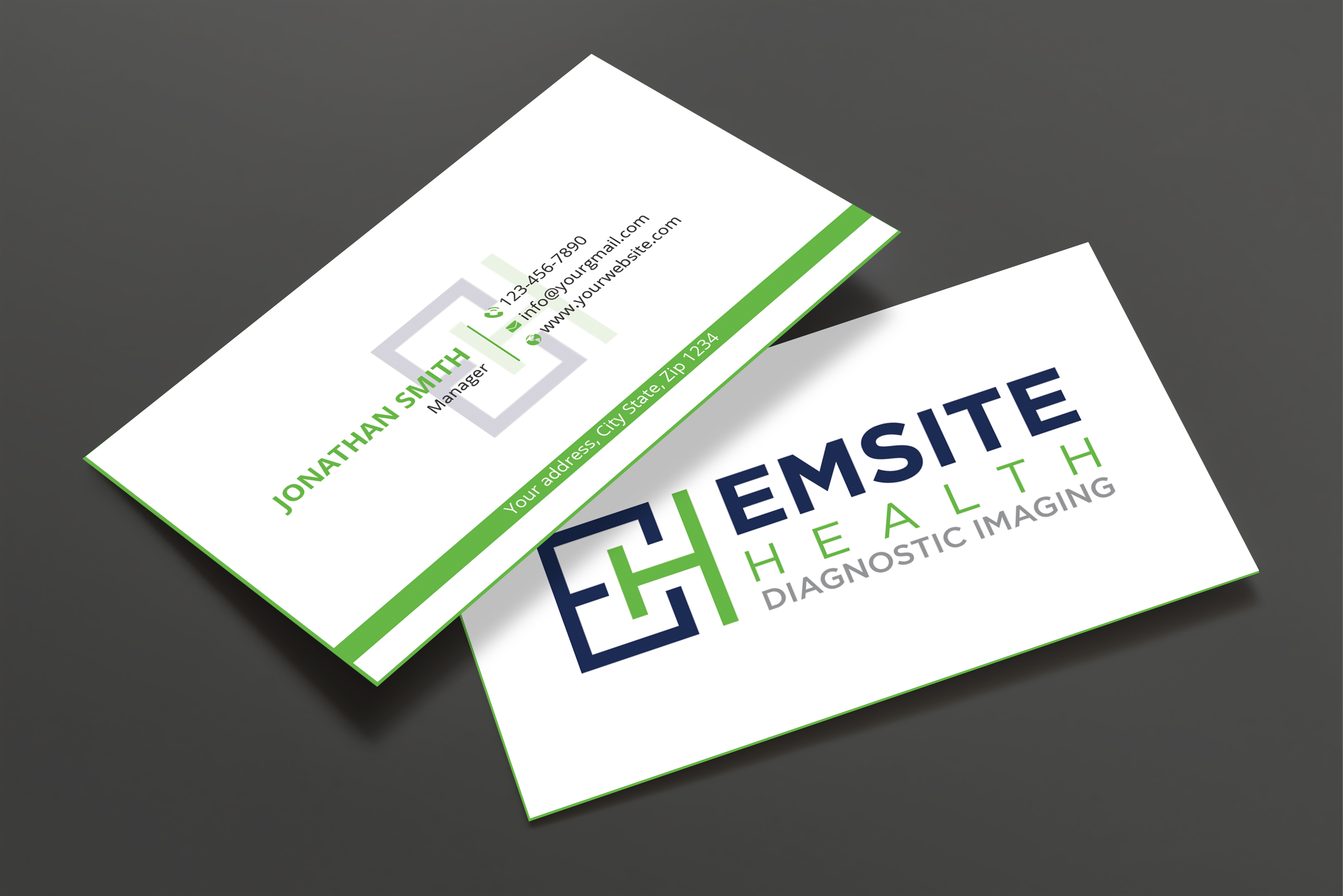 Business Card Design by Expert Bappy for Emsite Health | Design #30136732