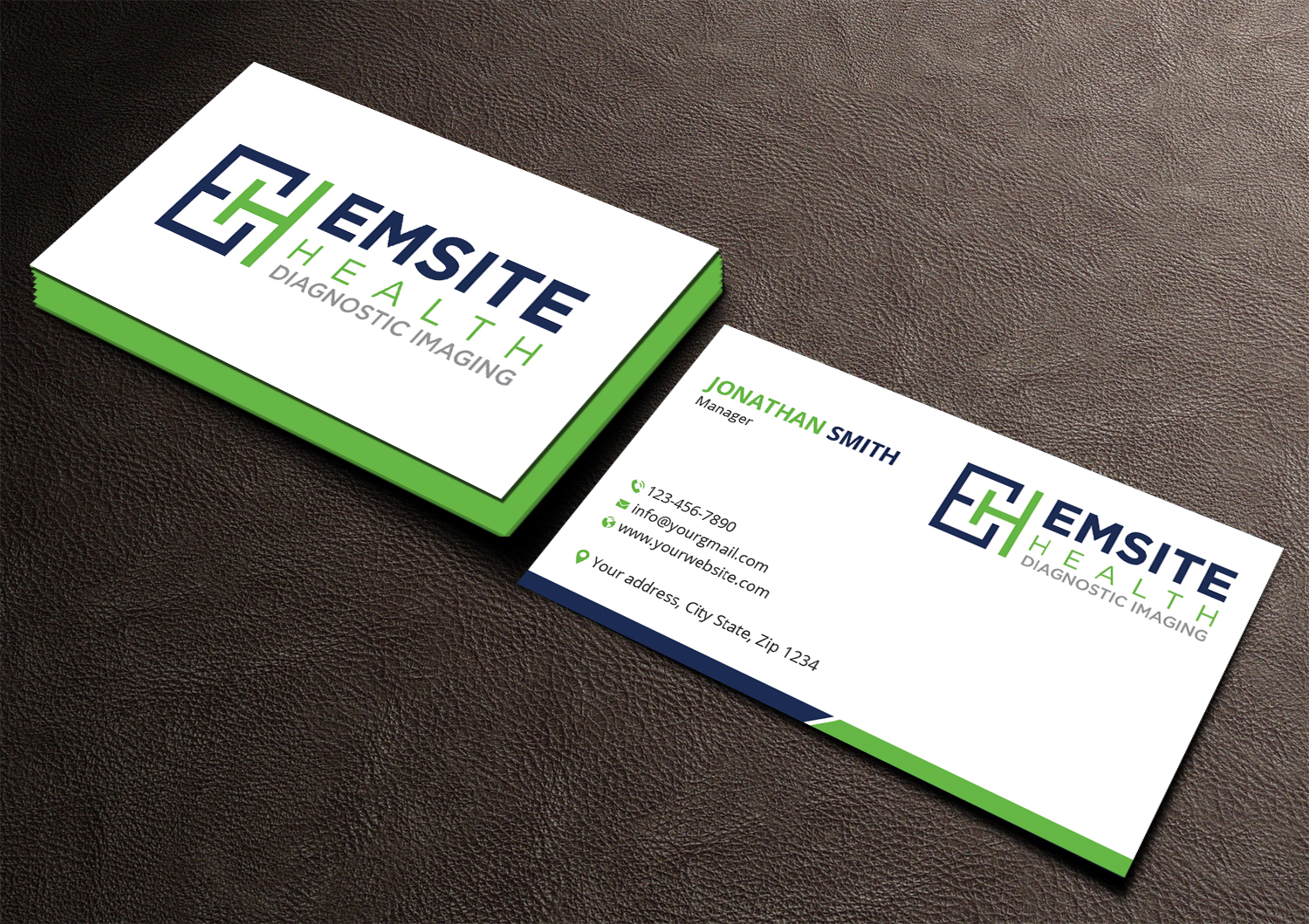 Business Card Design by Expert Bappy for Emsite Health | Design #30136847