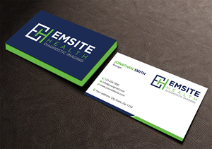 Business Card Design by Expert Bappy for Emsite Health | Design: #30136861