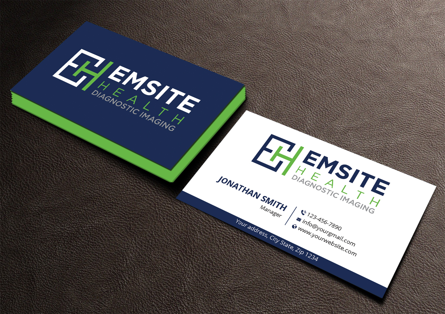 Business Card Design by Expert Bappy for Emsite Health | Design #30136981