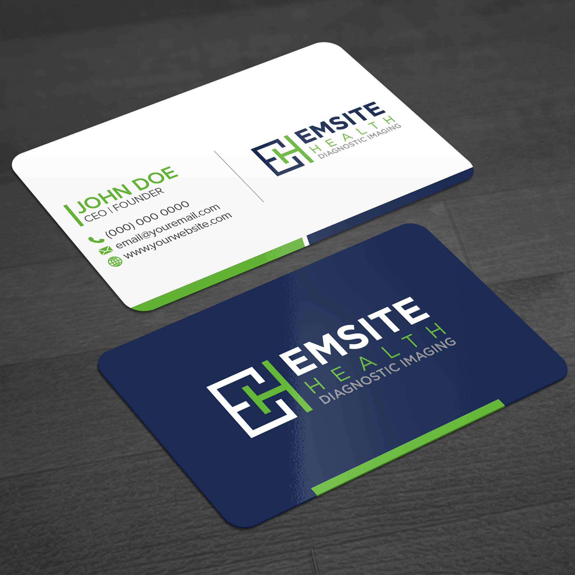 Business Card Design by WellDesign for Emsite Health | Design #30108061