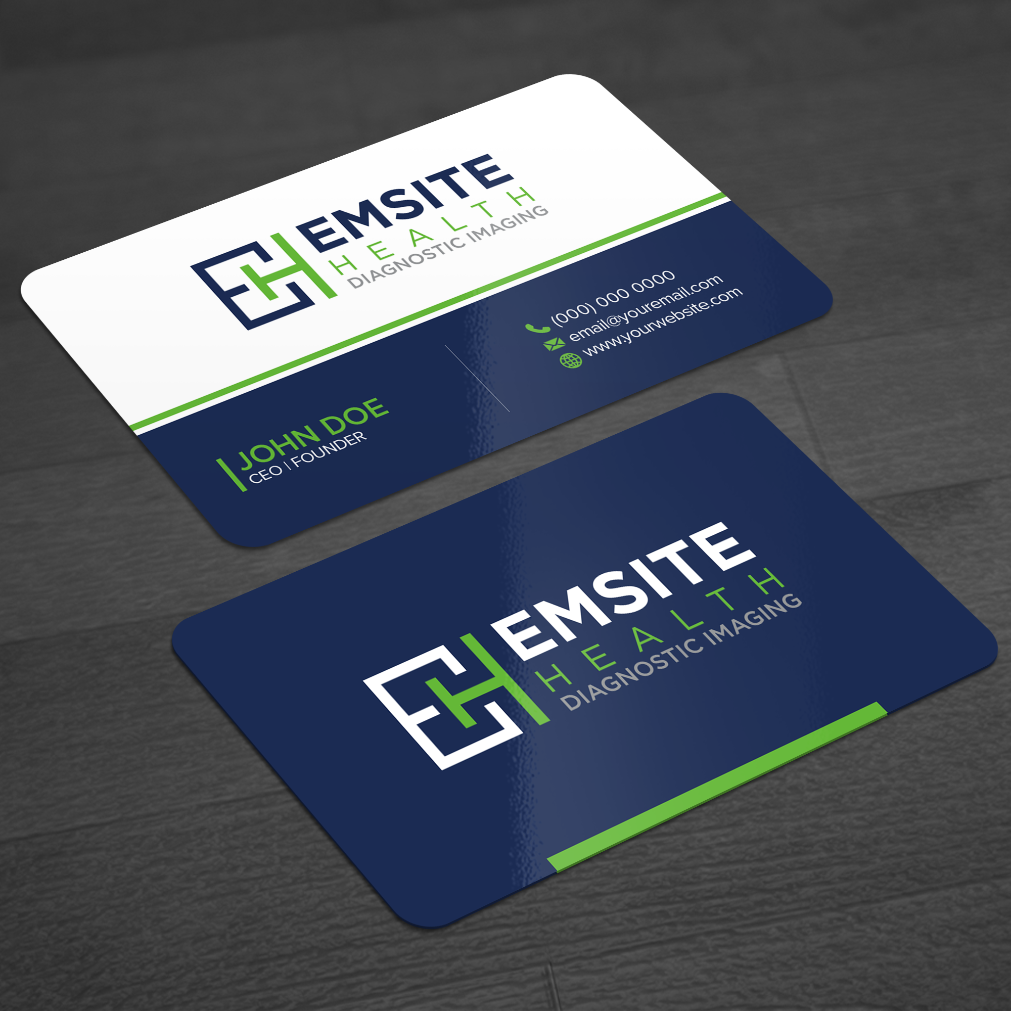 Business Card Design by WellDesign for Emsite Health | Design #30108064