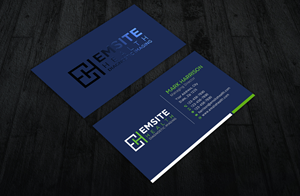 Business Card Design by Sun Moon Graphic Designer for Emsite Health | Design: #30111894