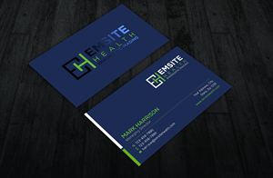 Business Card Design by Sun Moon Graphic Designer for Emsite Health | Design: #30111895