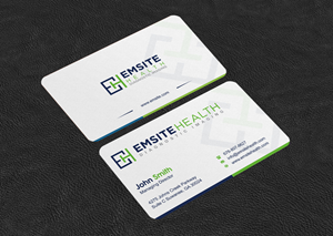 Business Card Design by INDIAN_Ashok for Emsite Health | Design: #30117996
