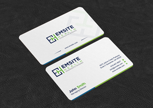 Business Card Design by INDIAN_Ashok for Emsite Health | Design: #30117997