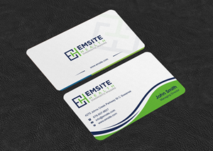 Business Card Design by INDIAN_Ashok for Emsite Health | Design: #30118000