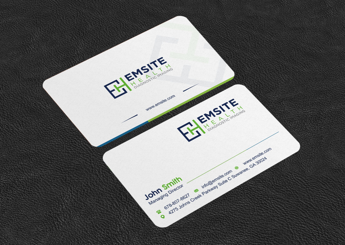 Business Card Design by INDIAN_Ashok for Emsite Health | Design #30118001
