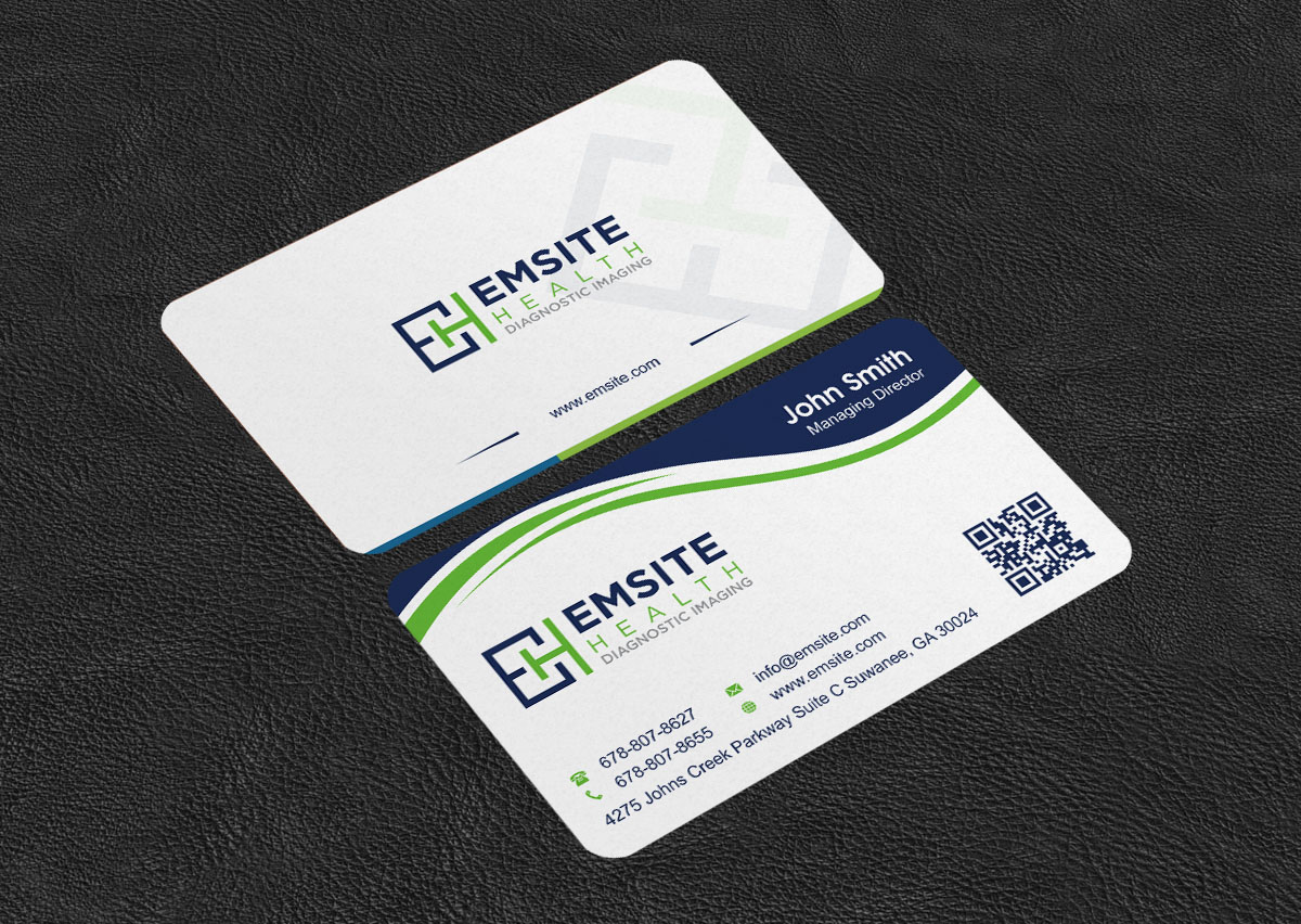 Business Card Design by INDIAN_Ashok for Emsite Health | Design #30118002