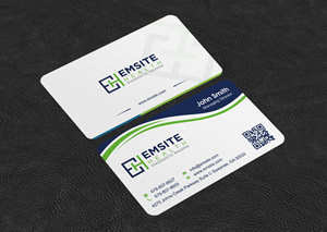 Business Card Design by INDIAN_Ashok for Emsite Health | Design: #30118002