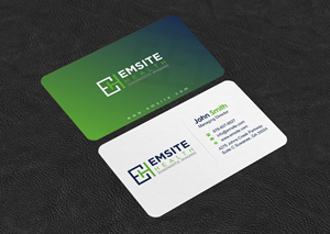 Business Card Design by INDIAN_Ashok for Emsite Health | Design: #30118008