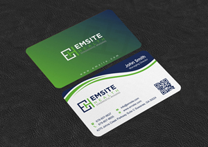 Business Card Design by INDIAN_Ashok for Emsite Health | Design: #30118009
