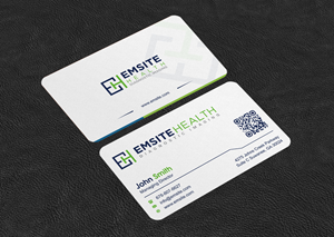 Business Card Design by INDIAN_Ashok for Emsite Health | Design: #30118010