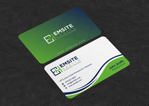 Business Card Design by INDIAN_Ashok for Emsite Health | Design: #30118013