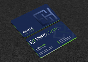 Business Card Design by INDIAN_Ashok for Emsite Health | Design: #30118014