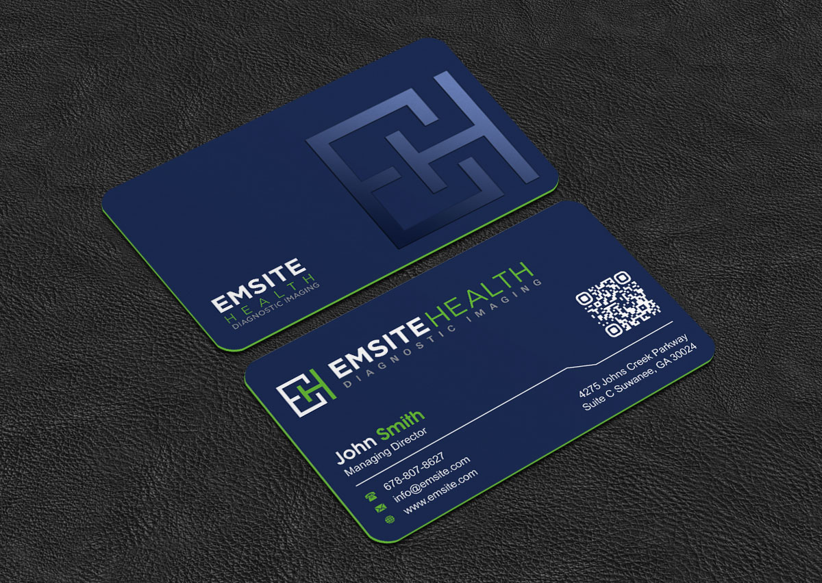 Business Card Design by INDIAN_Ashok for Emsite Health | Design #30118017